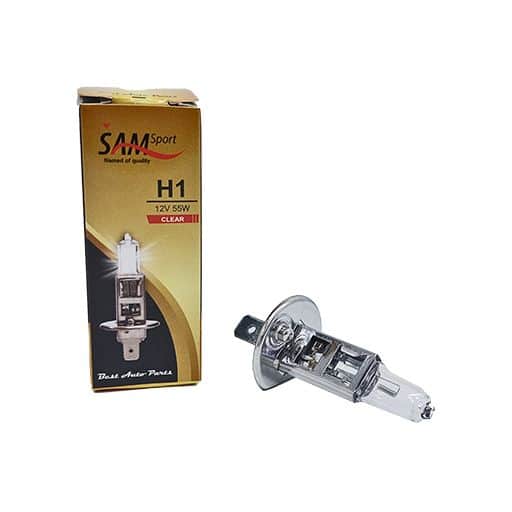 sam h1 لامپ نور فابریک سام پایه h1