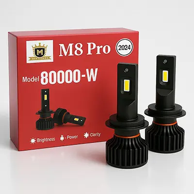هدلایت مستر اسمارت M8 pro