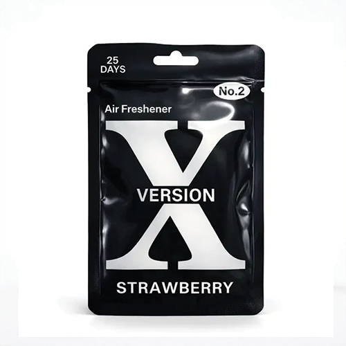 500-29 خوشبو کننده خودرو مدل کارتی X رایحه Strawberry