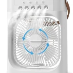 پنکه رومیزی مه پاش Air cooler fan - Image 2