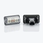 چراغ LED پلاک خودرو رنگ یخی جفت