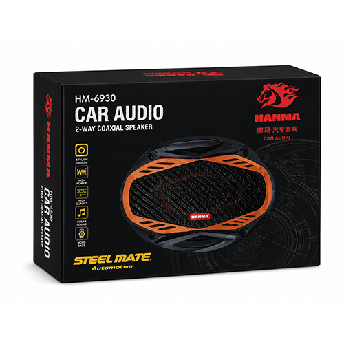 m-71 بلندگو بیضی استیل میت مدل Steel mate HM-6930